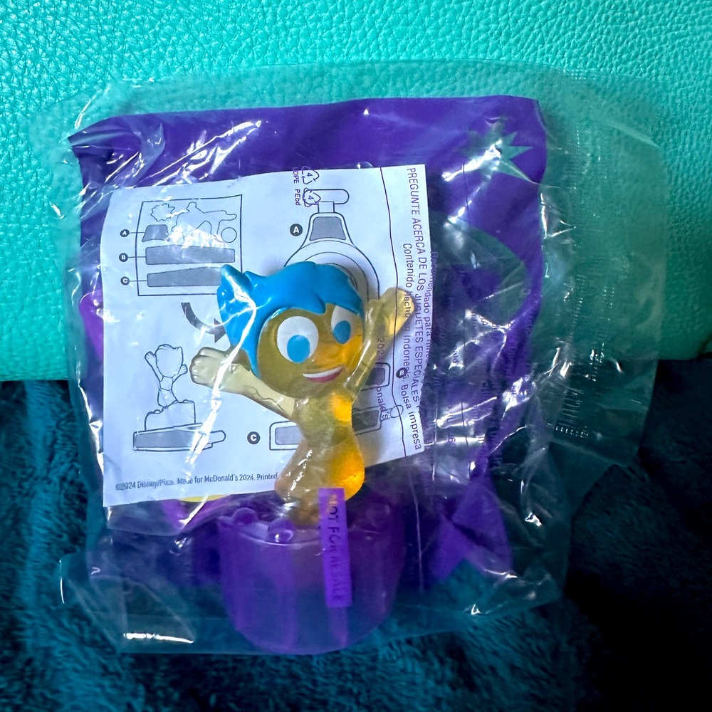 Joy from Inside Out 2 McDonald’s Toy Collection